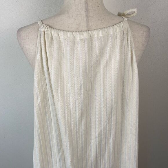 NWOT Free People Linen Blend Midi Dress Size S - Picture 6 of 8